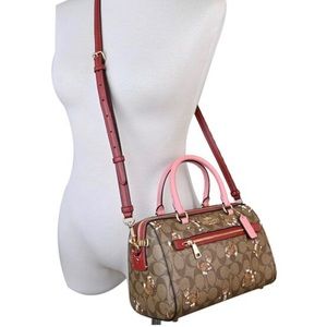 Coach Signature Rowan Kitten Satchel